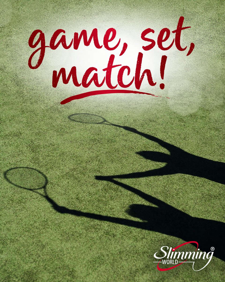 SWKarenNewell's tweet photo. It’s the #Wimbledon Gent’s Final today 🏆 Tennis is a great way to get started on your Body Magic journey. What’s Body Magic? Drop me a DM or come along to one of my #slimmingworld #Histon or #Cottenham groups to find out more about our unique physical activity support programme! https://t.co/SkTRbxmpsK