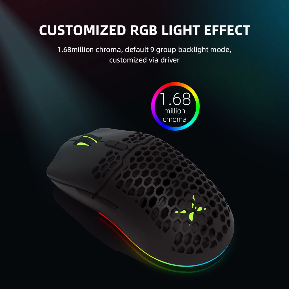ZenStunner's tweet photo. Delux Lightweight RGB Gaming Ergonomic Mouse with Ultra Weave Cable For Computer Gamer was $28.70 now $20.10.  Now on sale! Get it today!  https://t.co/p2CaV0TALF #gaming #GamingSetup #mouse #LEDeffect #Lightweight https://t.co/VO7KsBHW6d