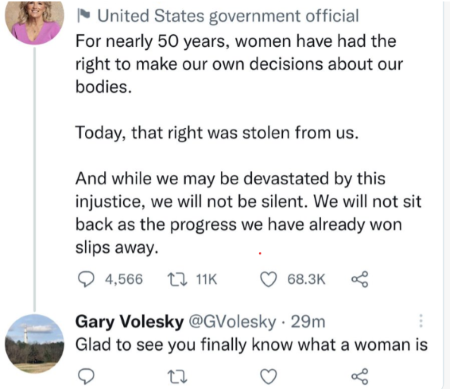 SeacoastView's tweet photo. @GVolesky You were exactly correct in your comment to @FLOTUS ...and you've had a super impressive military career.  Too bad you turned into a fking #SpinelessCoward and Deleted the Tweet. https://t.co/LSeAMCJCuv