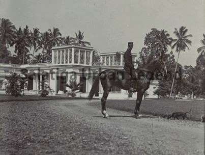Mijn heer Baron van Hackeren de Schoot KNIL Cavalry Commander.
The building behind is today's Salatiga Major's office.
circa 1900.

#salatiga #potolawassalatiga #salatigastad #sejarahsalatiga #History