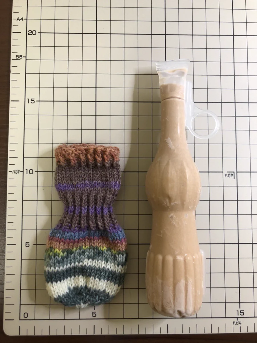 欲しい人続出！？斬新だけど画期的！母が編んだ『パピコのセーター』