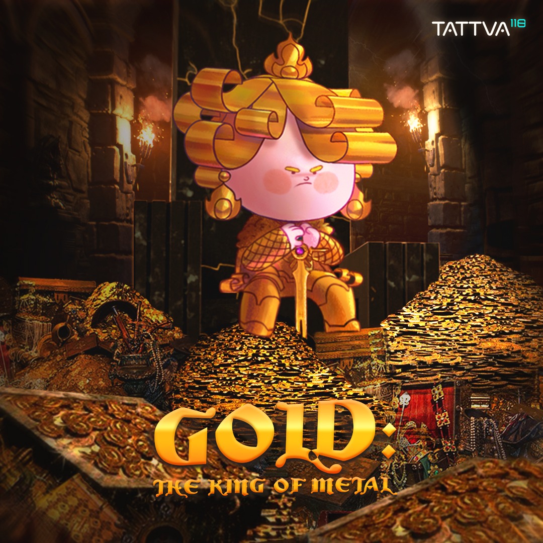 Glorious &amp; Powerful - the glamorous gold, rules over the world! 
#NFTs #NFTCommunity