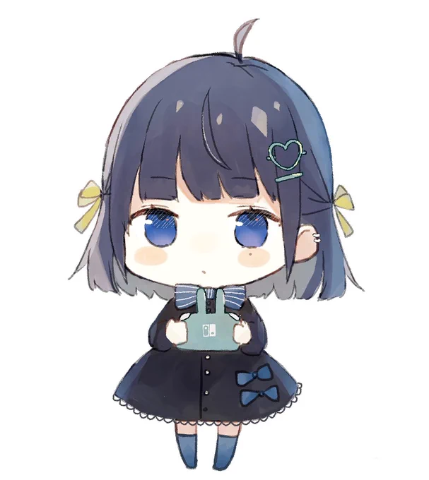 二頭身の練習 