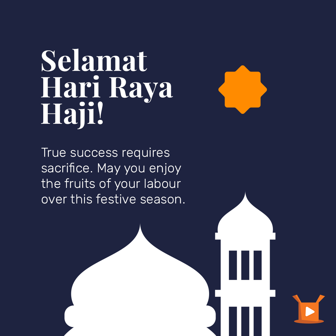 Selamat Hari Raya Haji, Eid Al-Adha Mubarak to all our Muslim friends! And a happy long weekend to everyone else. 🕌

#harirayahaji2022 #eidaladha2022