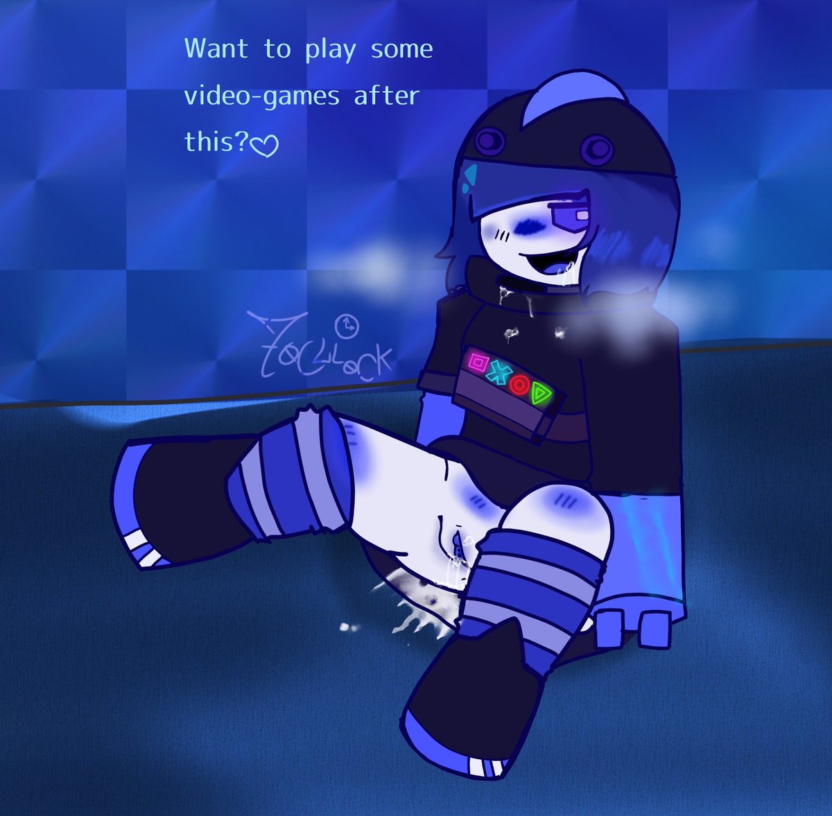 7ocllock's tweet photo. I love robots 
Exclusively Dansuki. . .
#dnbnsfw #daveandbambinsfw #bambiscumfarm https://t.co/8MQFhtfK8o
