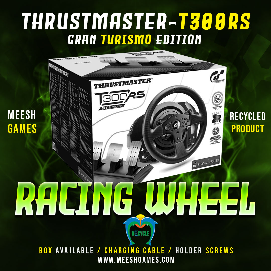 MeeshGames's tweet photo. Thrustmaster T300RS
This is an officially-licensed PlayStation product, and is compatible with PS4 and PC.
Works with PS5 games.
@trustmaster  @trustmastert300rs @racingwheels @granturismoedition @ps4 @PS5Console  #PlayStation5  @meeshgames https://t.co/O4fXw4EBmo https://t.co/G7ERCsuqHm