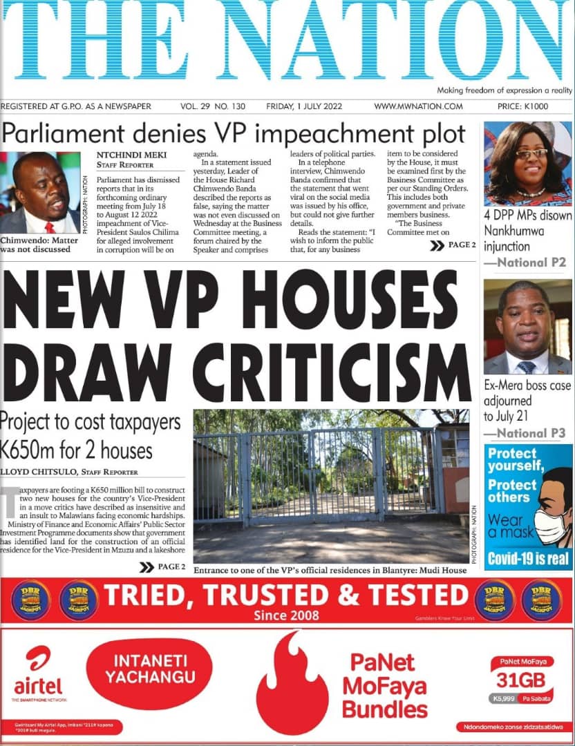 mcbrams's tweet photo. Dear #Malawi, this is the true meaning of President @LAZARUSCHAKWERA's servant leadership: we are the servants &amp; they are the leaders. The past 2 weeks: K350 billion for state residences, K1 billion for ministers' gratuity, K650 million for VP houses &amp; K60 billion for MPs houses. https://t.co/CXp6mScnbw