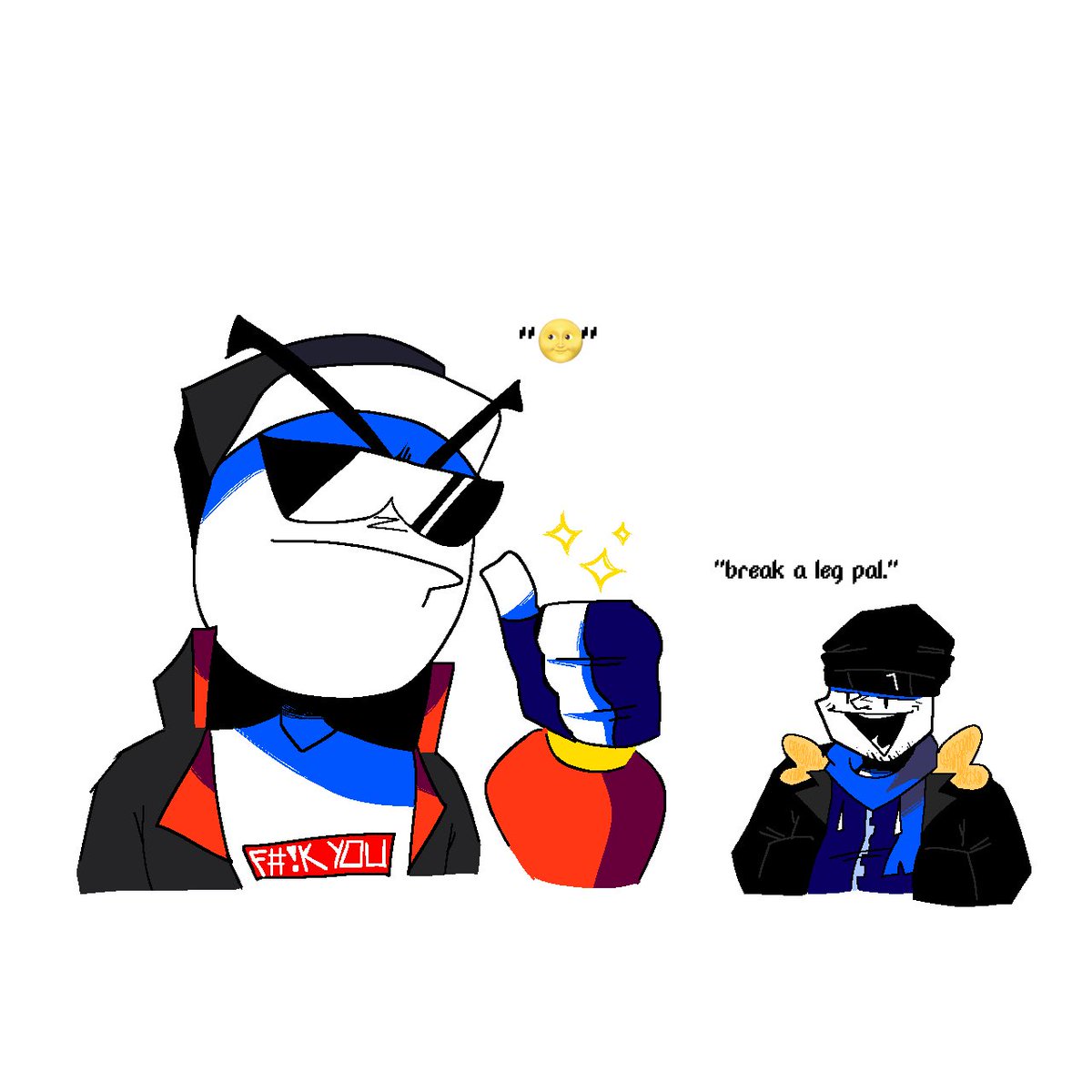 CrazyMachineGu1's tweet photo. They seem like good friends
#Trollface #trollge #ragecomics #derp #foreveraloneguy #ocs https://t.co/ekWiJEx1Fb