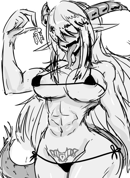 強気なメカクレっ子描いてたらこうなってました。 