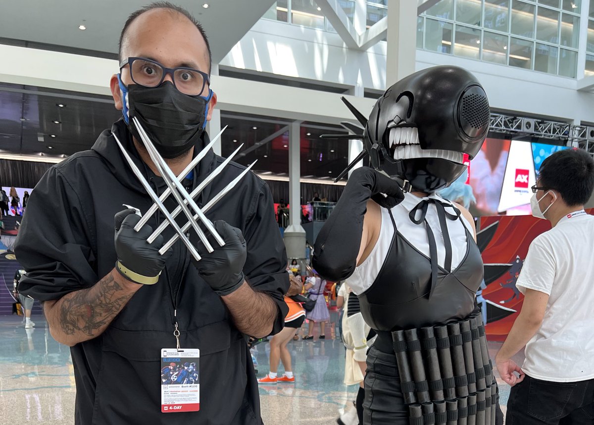 kevy_rez's tweet photo. What a fun time it was!π#AnimeExpo2022 #AX22 #XMen #ChainsawMan #DemonSlayer #Wotakoi #KingdomHearts #AnimeConvention https://t.co/3Gwp2zKKGT