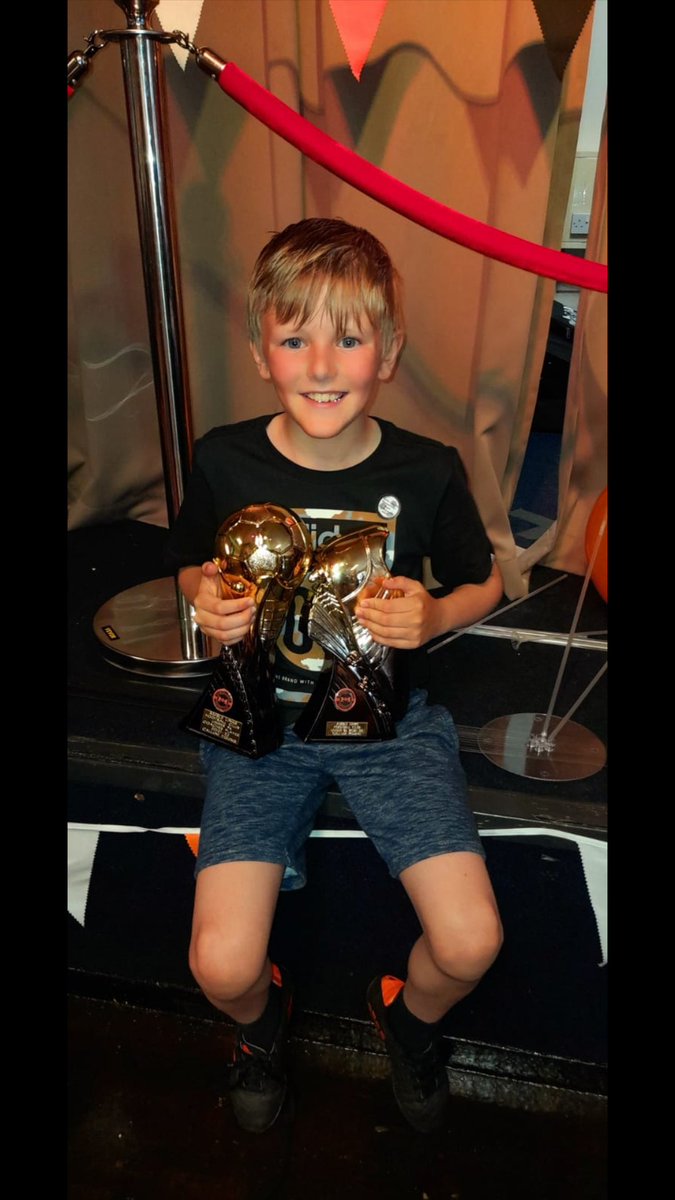 So proud of this little man!
Players player of the season for FC Amble and Coaches player of the season for Amble Links.
Well done #prouddad