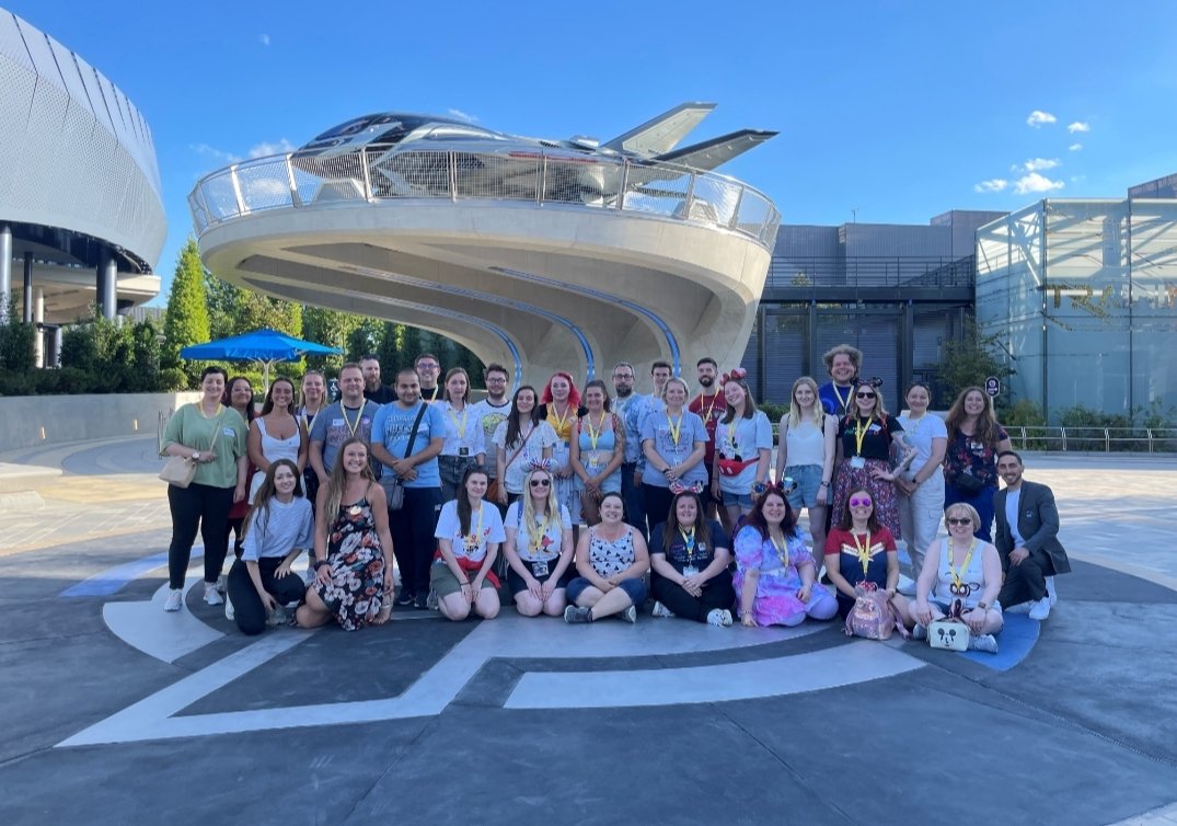 BCBARR83's tweet photo. Before it was cool 😉. Last week, UK and French Dream team members were invited to cast member previews of #AvengersCampus. Having the place to ourselves was such an amazing experience. So grateful to have spent it with such amazing people.
#DisneylandParis #AvengersCampusParis https://t.co/gKB6UmY1LA
