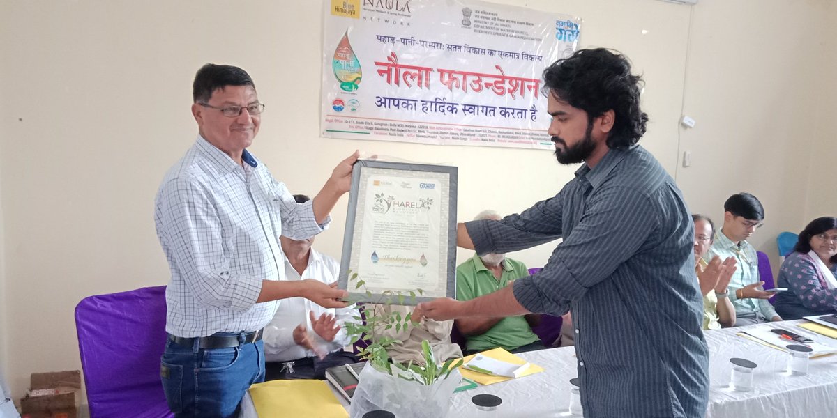 Jaisingharaghav's tweet photo. I am so grateful to be a part of this beautiful event organized by @savewaternaula1 In association with @cleanganganmcg. A great initiative. Big round of applause for this beautiful awareness program. 
@pushkardhami @BishanNaula @MoJSDoWRRDGR @veettamso @rangsarthi @PMOIndia https://t.co/gxlMvafDGn