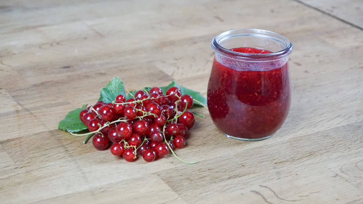 Rote Johannisbeeren Marmelade mit Vanille und Orange youtu.be/XmvnCZfcIv0