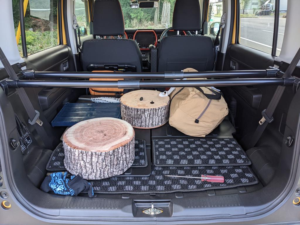 ハスラー(初期型) ラゲッジバー