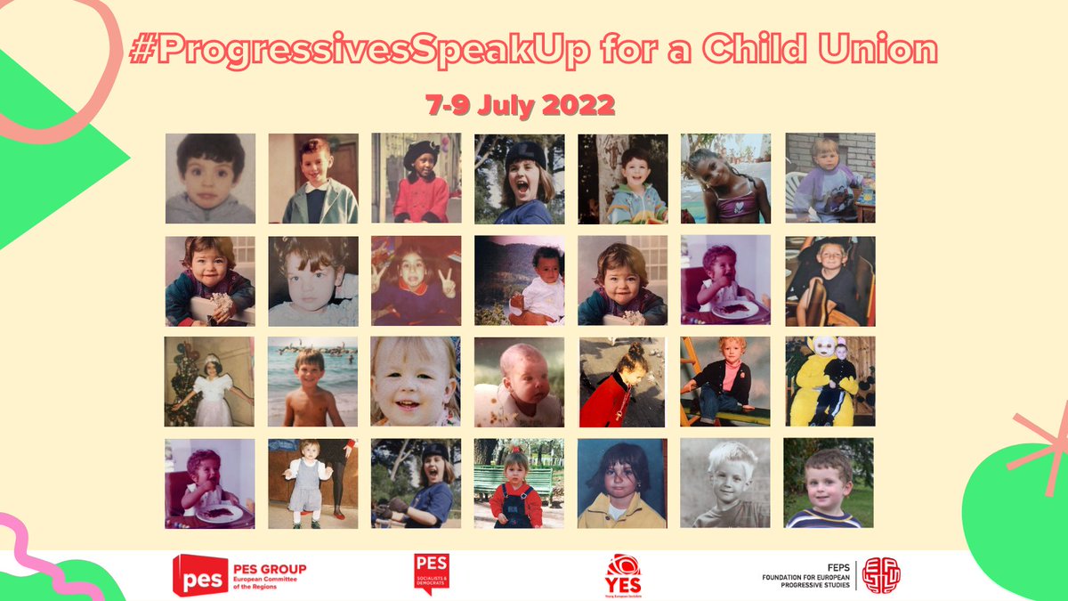Thank you for participating to our #ProgressivesSpeakUp School for young elected politicians!🙌

🌹 A special thanks to our partners @PES_PSE  @FEPS_Europe @YESocialists & all our progressive politicians to make it possible.

We look forward to working together for a #ChildUnion!