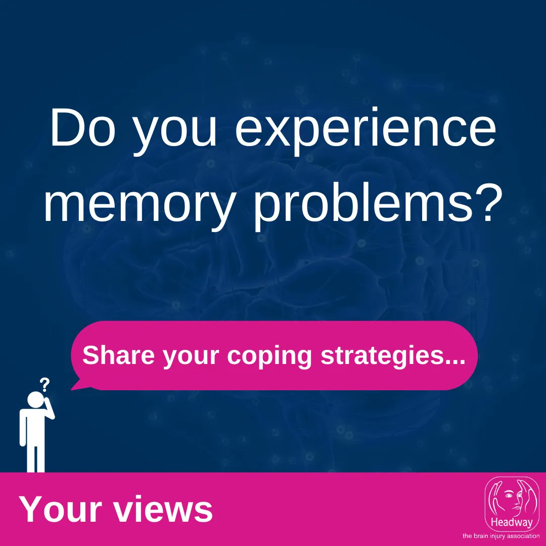 We're reviewing our booklet on memory problems after brain injury and need your help! What strategies do you use to cope with memory problems? Have you discovered any techniques that really make a difference?
