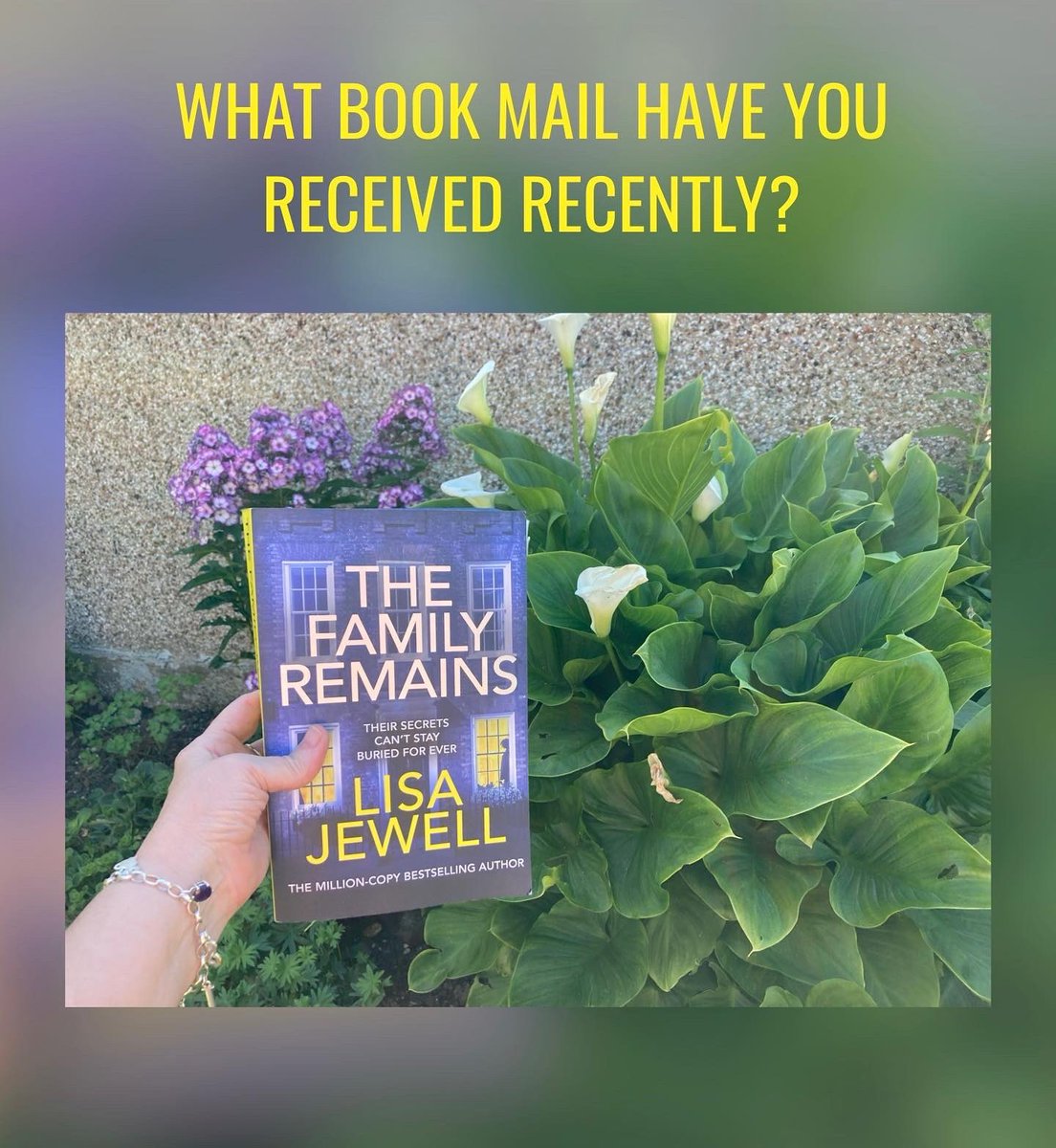 I’m so excited to read The Family Remains by Lisa Jewell and want to thank @booksfrommyshed for her spare arc copy.
#BookTwitter #booktwt #book #BookBoost #Reading #readingcommunity #read #julybookrelease #lisajewell