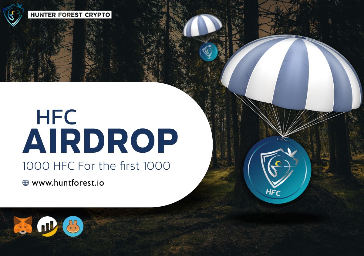 🎉FREE🎉💸
Receive 1000 HFC For the first 1000
People Who Follow &amp; Retweet this tweet|

Drop your Metamask Address 🦊

Note: Airdrop will end on 31 th july, rewards will be distributed to participants MetaMask wallet on 31th july.

Earn coins 👉 t.me/+2s255f-rNrIzM…