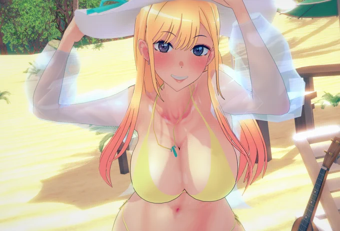 【コイカツ】 喜多川海夢 水着コスプレ  https://t.co/FsC4Gh3j24 