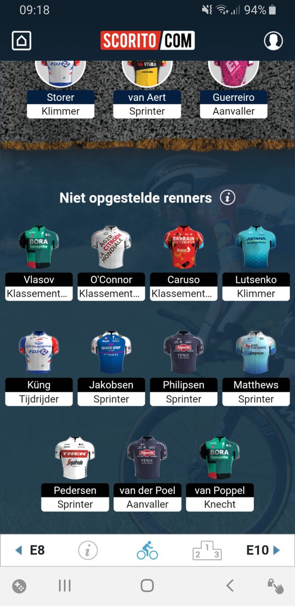 sjoerd_87's tweet photo. @wielerorakel  Lutsenko? En kopman? https://t.co/LHg3JLBdtq