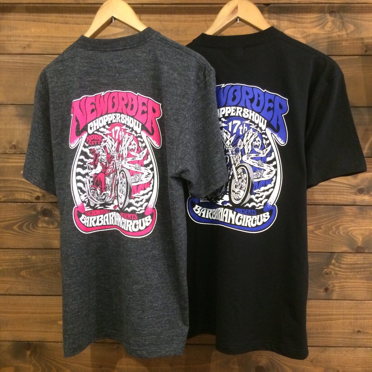本日よりWEB限定セットの発送を開始しました！オーダー頂いた皆様ありがとうございました🔥

既にサイズによっては少なくなっているものもありますのでお早目にどうぞ😃

-H.BK-
krazyrod.com/?pid=169240502
-BK-
krazyrod.com/?pid=169240100

#neworderchoppershow
#ニューオーダーチョッパーショー