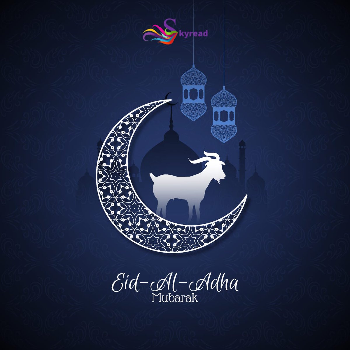 SkyReadDigital's tweet photo. Eid Mubarak to all❤️❤️❤️
#skyread #skyreadnovels #EidAlAdha #Eid #EidAdhaMubarak #eiduladha2022 https://t.co/uLlU6JmPzJ