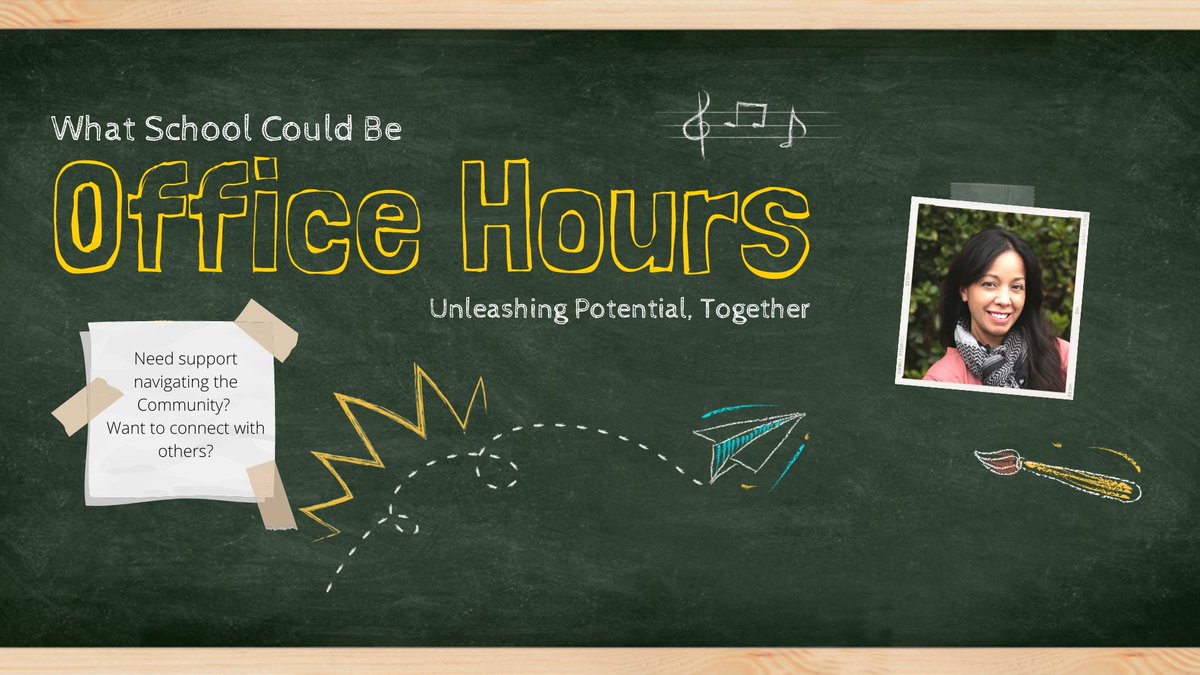 SchoolCouldBe's tweet image. On deck this week is the Many Waʻa group discussion on an episode of the @Getting_Smart
 podcast w/Zoe Weil, Educating a Generation of #Solutionaries. We also have Office Hours if you want to drop in and ask questions or have a conversation. See you there!
community.whatschoolcouldbe.org