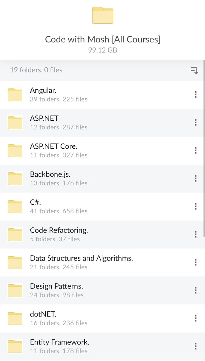 am_dapsy's tweet photo. Ever wanted to learn programming

I have video courses that would teach you #Angular, #ASP, #backboneJs, #Javascript, #React, #Reactnative, #python, #NodeJS, #redux, #sql

Comment interested and I'll send it to you for free

Make sure you're following me though https://t.co/U7BtoZtrtA