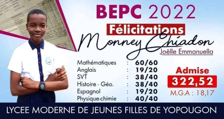 Prom_Ivoire's tweet photo. L’élève Monney Chiadon Joelle Emmanuella a été reçu par M. Stéphane Kipré. 

Il lui offre une bourse d’étude pour l’année scolaire prochaine. dès les vacances prochaines,  des stages à SK Global Investment Group. https://t.co/o588zzEoEz