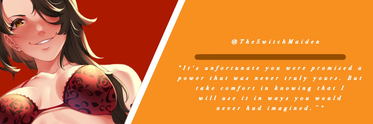 “𝘐 𝘸𝘰𝘯’𝘵 𝘣𝘰𝘵𝘩𝘦𝘳 𝘢𝘴𝘬𝘪𝘯𝘨 𝘩𝘰𝘸 𝘺𝘰𝘶 𝘧𝘰𝘶𝘯𝘥 𝘮𝘦, 𝘪𝘯𝘴𝘵𝘦𝘢𝘥 𝘐’𝘭𝘭 𝘸𝘰𝘳𝘳𝘺 𝘢𝘣𝘰𝘶𝘵 𝘸𝘩𝘢𝘵 𝘺𝘰𝘶 𝘤𝘢𝘯 𝘥𝘰 𝘧𝘰𝘳 𝘮𝘦 𝘸𝘩𝘪𝘭𝘦 𝘺𝘰𝘶’𝘳𝘦 𝘩𝘦𝘳𝘦~…”

𝘔𝘐𝘕𝘖𝘙𝘚 𝘋𝘕𝘐

#𝘌𝘙𝘗 #𝘙𝘞𝘉𝘠𝘙𝘗 #𝘕𝘚𝘍𝘞𝘙𝘗