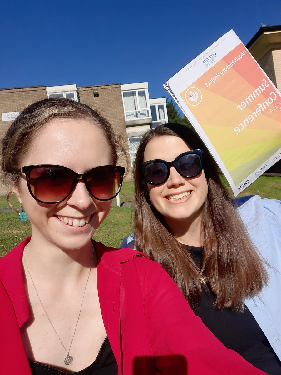 Our first, of many, #SHP22 conferences. Great to be here, sharing ideas with <a href="/Imowiltshire/">Imo Wiltshire</a> #history #historyteacher