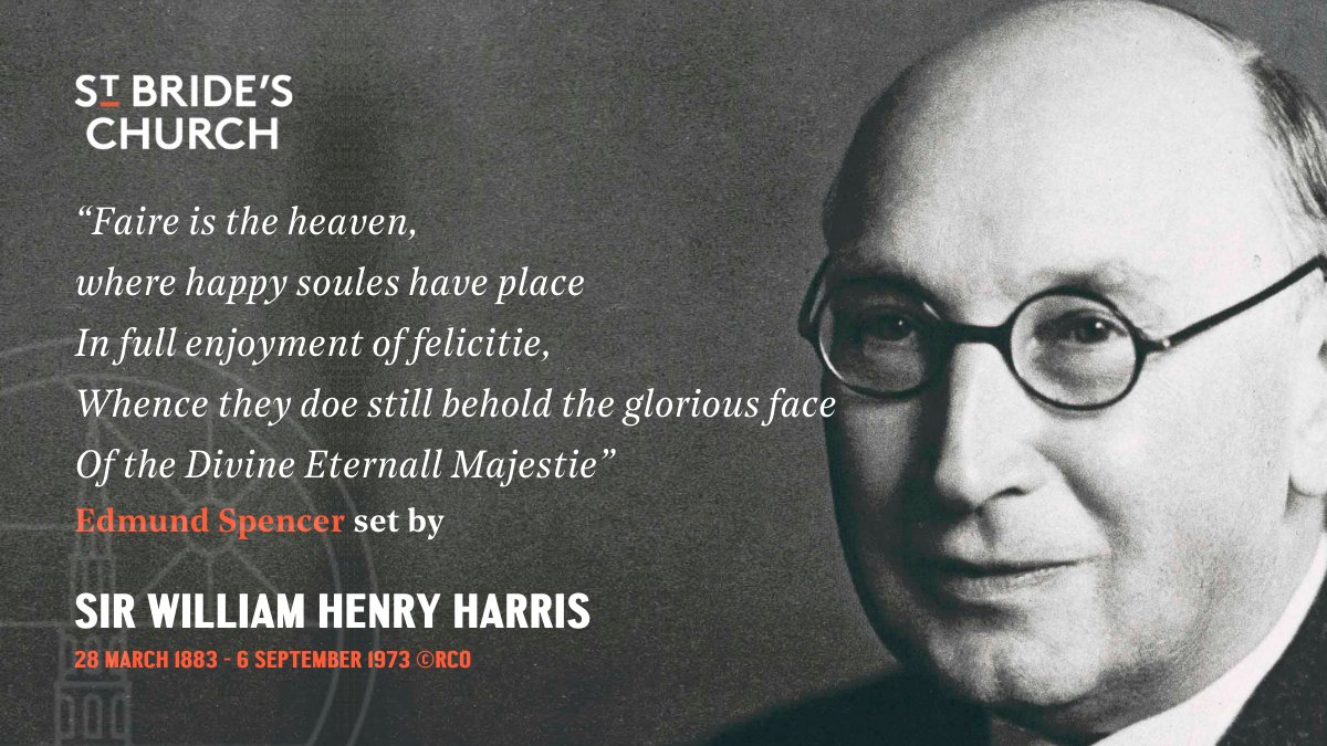 stbrideschurch's tweet photo. Join us today at 5:30pm: @StBrides_Choir sings two wonderful 8-part anthems as a #SermonInMusic.

Henry Harris' "Faire is the heaven", one of the best-loved choral works, and Herbert Andrews' less well-known "Ah see the fair chivalry come". https://t.co/XtpIqc30AV