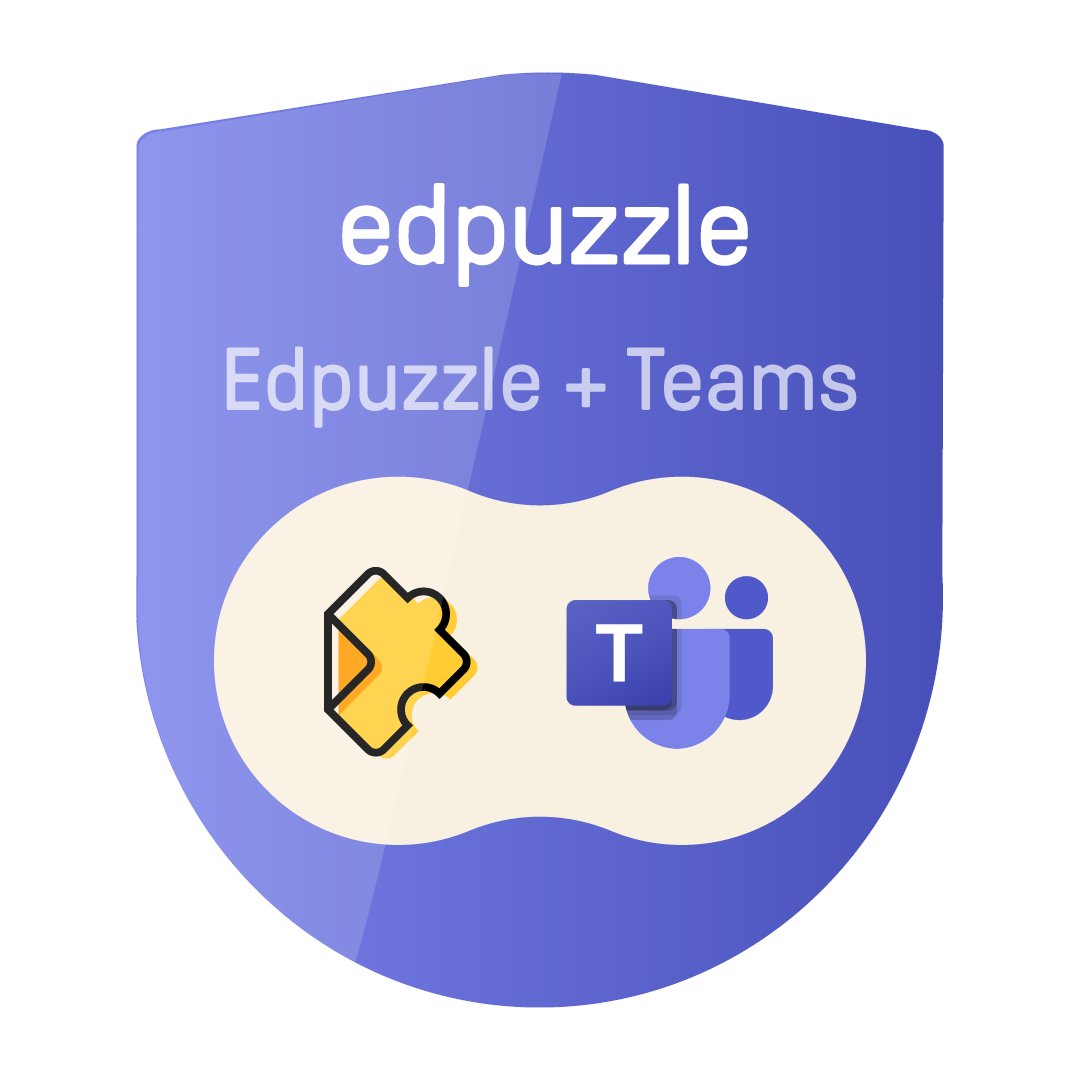 Un ratito de fin de semana para obtener la certificación de <a href="/edpuzzle_es/">Edpuzzle (español)</a> y #MicrosoftTeams. 

🤗 Gracias <a href="/edpuzzle/">Edpuzzle</a>!! Ésta es una integración que estábamos esperando y que nos ayudará 🔝🔝, a los que trabajamos con MS Teams.

#secundaria #MicrosoftEDU