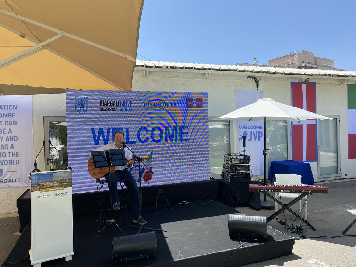 Jerusalem Venture Partners (@jvpvc) on Twitter photo We are so excited to host <a href="/Ceipiemonte/">Ceipiemonte s.c.p.a.</a> today at Margalit Startup City Jerusalem!
Stay tuned for an exciting announcement🇮🇹🇮🇱 We are so excited to host <a href="/Ceipiemonte/">Ceipiemonte s.c.p.a.</a> today at Margalit Startup City Jerusalem!
Stay tuned for an exciting announcement🇮🇹🇮🇱