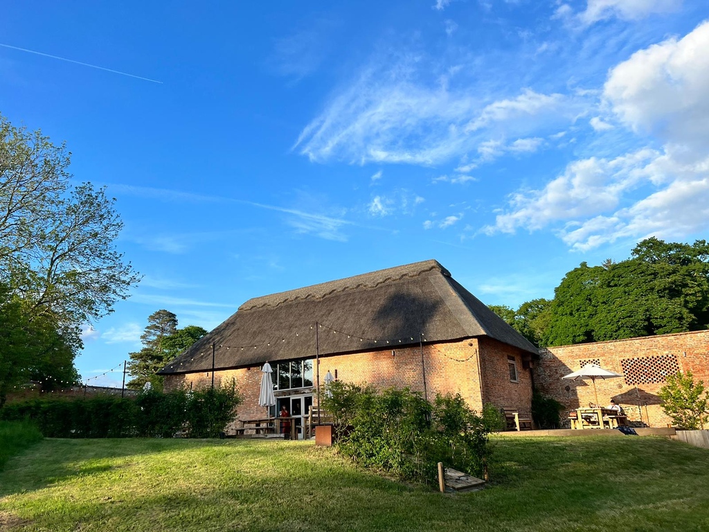 The estate has been looking wonderful in the British sunshine.
