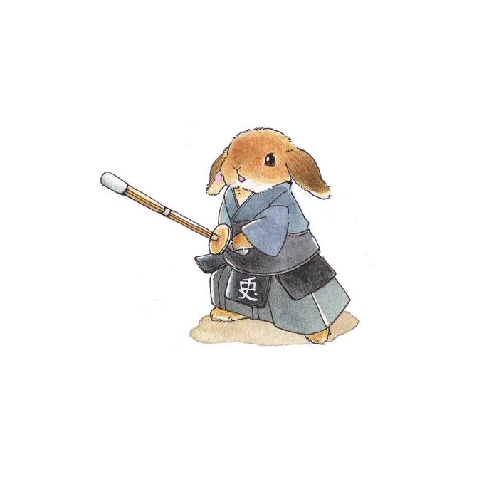 🐰剣道部

\めーん/ 