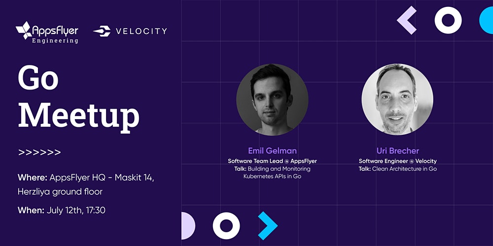 velocitytechhq's tweet image. This Tuesday, @AppsFlyer is hosting a Go Meetup where @velocitytechhq software engineer @uribrecher will be discussing clean architecture in Go. Sign up here: hubs.li/Q01fRC060 #golang #golangdeveloper #cleanarchitecture