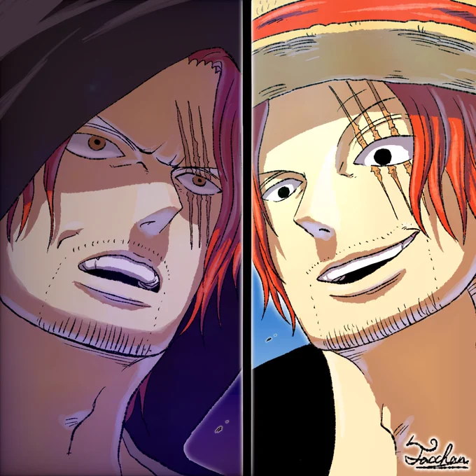 二つの顔
#ONEPIECE  #ワンピース 