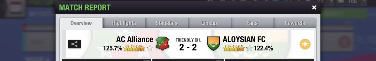1986craig's tweet photo. #ETL @eliteinside_ @TopElevenElites 

Last minute effort earns ALOYSIANS a vital point:

Cometh the hour cometh the men. An 89th minute equaliser helped seal a crucial point for us.
Well done lads.
#KeepFightingBack https://t.co/72uKj8cJBe