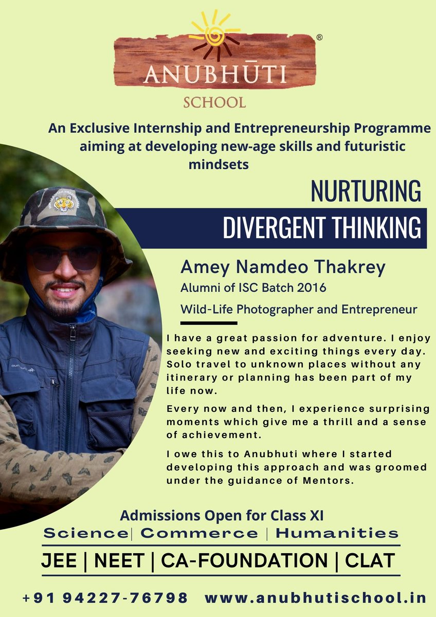 anubhutischool's tweet photo. Admissions open for Class 11
Streams available #science , #Commerce & #Humanities
Dedicated support for JEE | NEET | CLAT | CA Foundation
#residentialschool #icseschool #iscschool #boardingschool #holisticeducation #entrepreneurship #indianculture #nature #education #STEM https://t.co/h0buO7SM9v