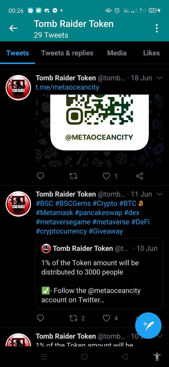 DarkTrader25's tweet photo. @MetaOceanCity Fuck you Scammer https://t.co/fnYBVJ2LiR