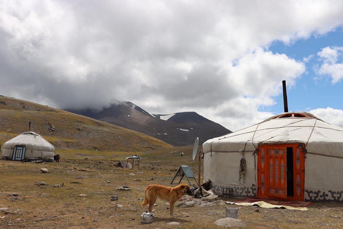 K_R_Pearson's tweet photo. I'm a week late announcing the start of our @EMKP_BM funded material heritage documentation project, but that means I have photos to share! Our project focuses on hide and fiber crafts of mobile pastoralists in Western #Mongolia. @KhMarima @Amangul69674440 https://t.co/hn1yIDRr0j