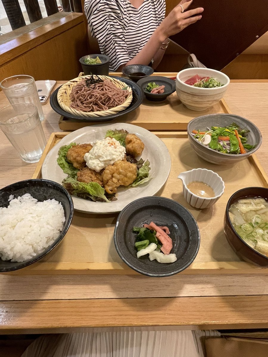 minprrsk's tweet photo. 妹とランチしてきた〜ボリュームたくさん（＾Ｏ＾）お腹いっぱい！

＃日常垢 https://t.co/Q3Z8q8Wm2Y