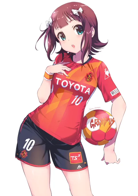 名古屋グランパスエイトの天海春香さん 