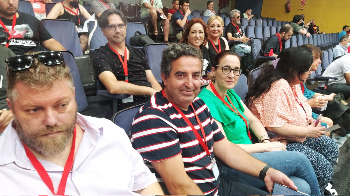 pcagranada's tweet photo. Delegación de #Granada en el #XXICongresoPCE @elpce https://t.co/6v1XPPadLk
