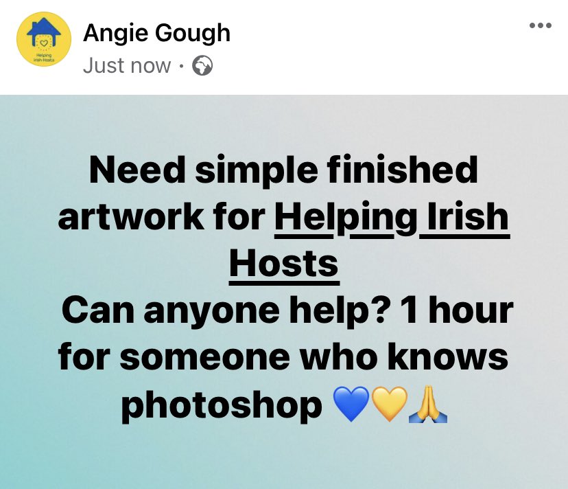 TheArtsCrusader's tweet photo. Please RT 🙏 #volunteering #helpwanted @HelpingHostsIRL https://t.co/K3eCffOmgr