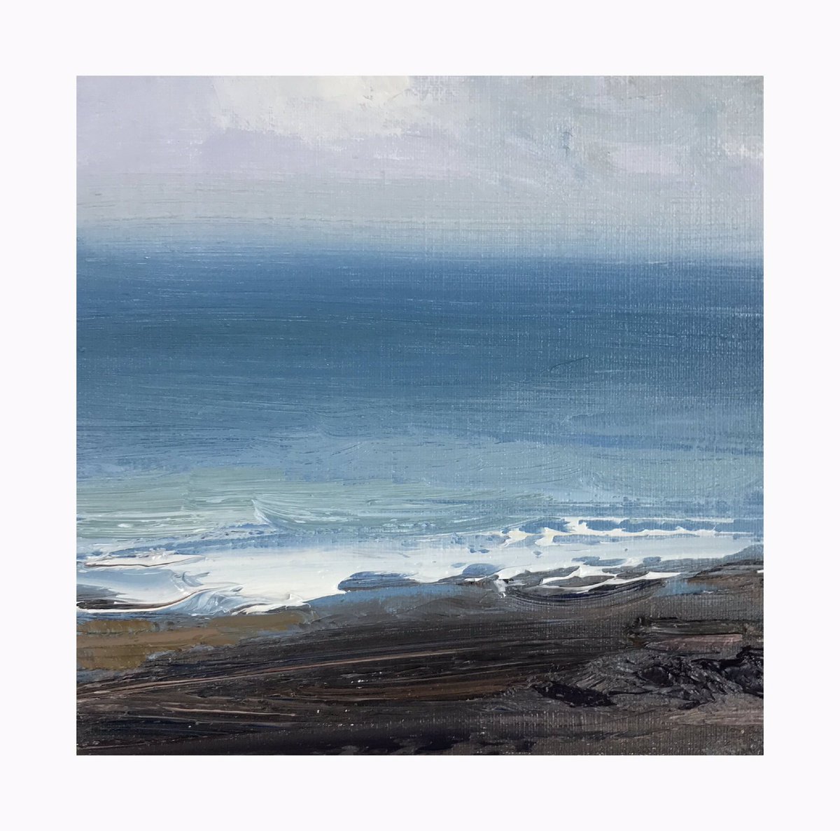 Tide watching, Oil on paper, 16 x 16cm

#northnorfolk #norfolkartist #northnorfolkart #norfolkcoast #oilpainting #seascape #seascapepainting #artcollector #sea