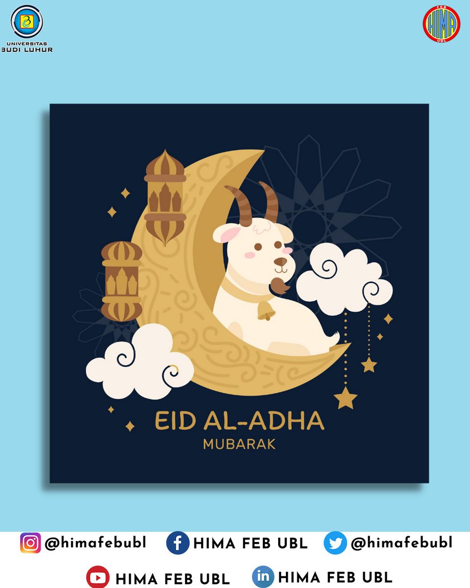 [Peringatan Hari Raya Idul Adha]

Kami segenap pengurus Himpunan Mahasiswa Akuntansi periode 2022/2023 mengucapkan selamat memperingati Hari Raya Idul Adha 1443 H.
 ____________________________

#HIMA2022
#HIMAFEBUBL
#KBOMFEBUBL
#UNIVERSITASBUDILUHUR