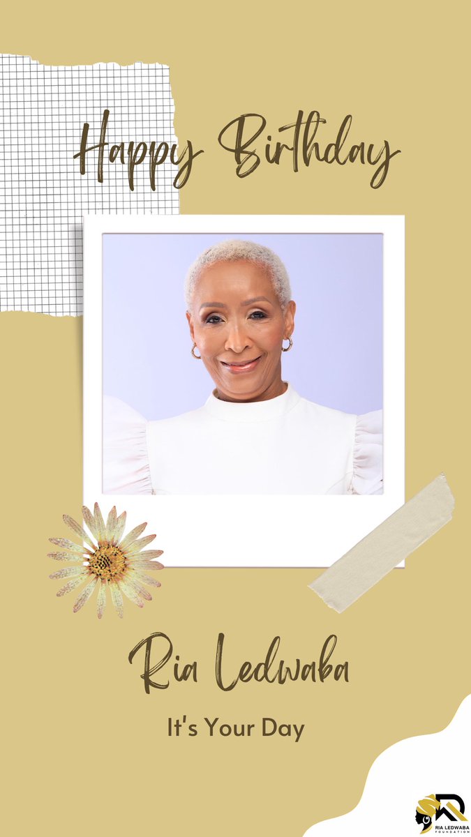ledwaba_ria's tweet photo. Happy birthday, Madam Chair. This is a special day for us because it is also special for you. We want you to know that you are a great ethical leader and deserve the best in life. In addition to being a great leader, you are also a great mother to us all. You deserve the best. https://t.co/9iBKLYSoeg